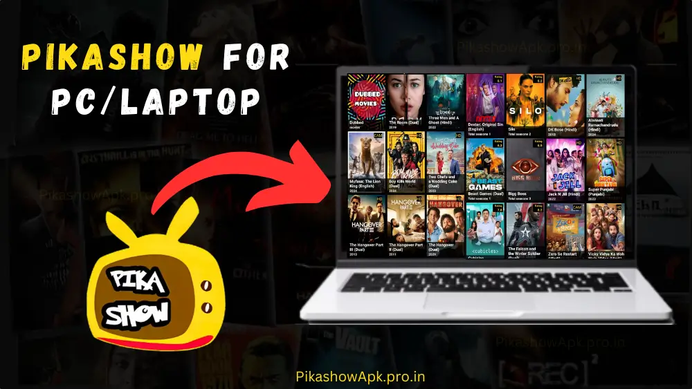 Download Pikashow apk for pc