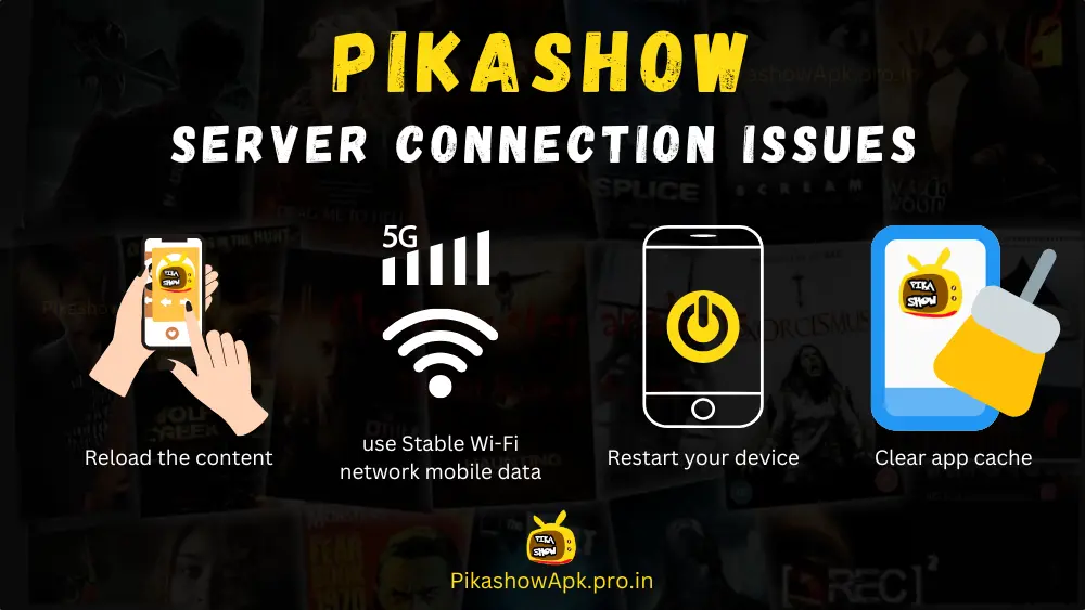 Pikashow Server Connection Issues