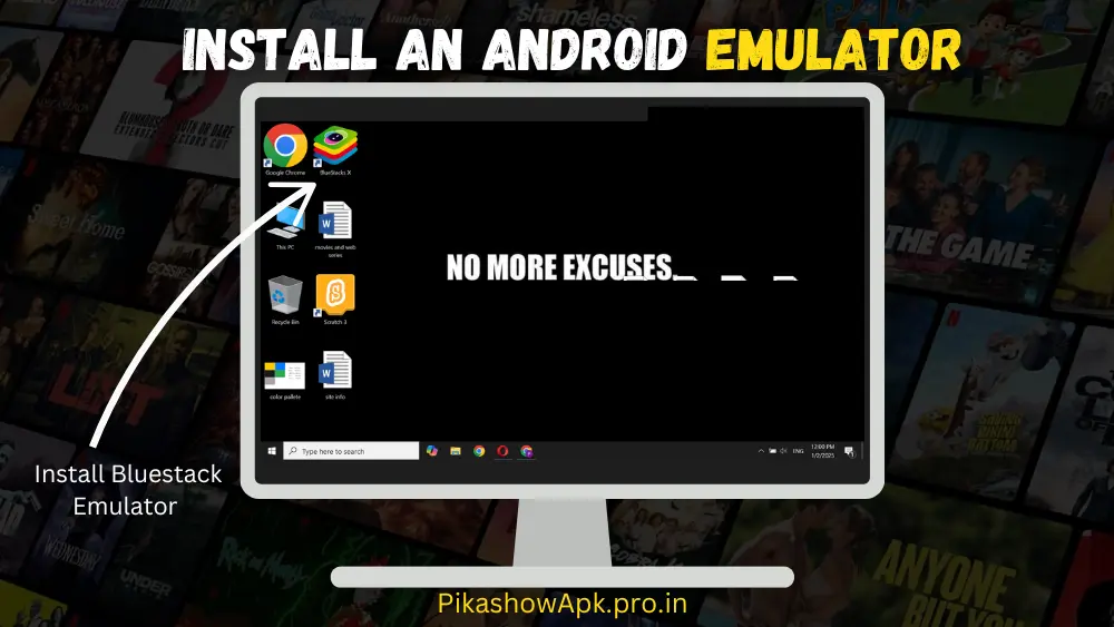 Install Android emulator for APK