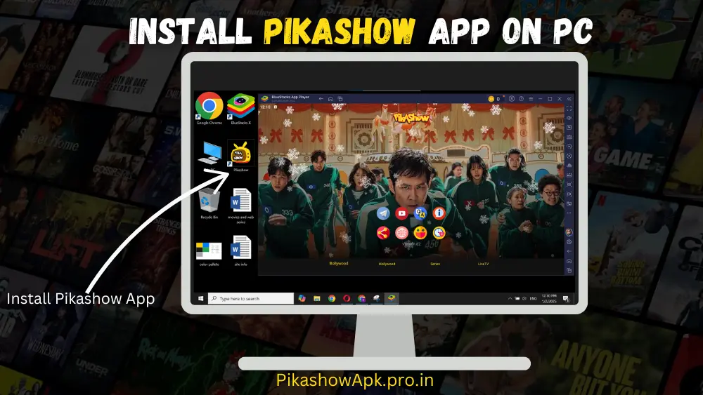 Install Pikashow android emulator