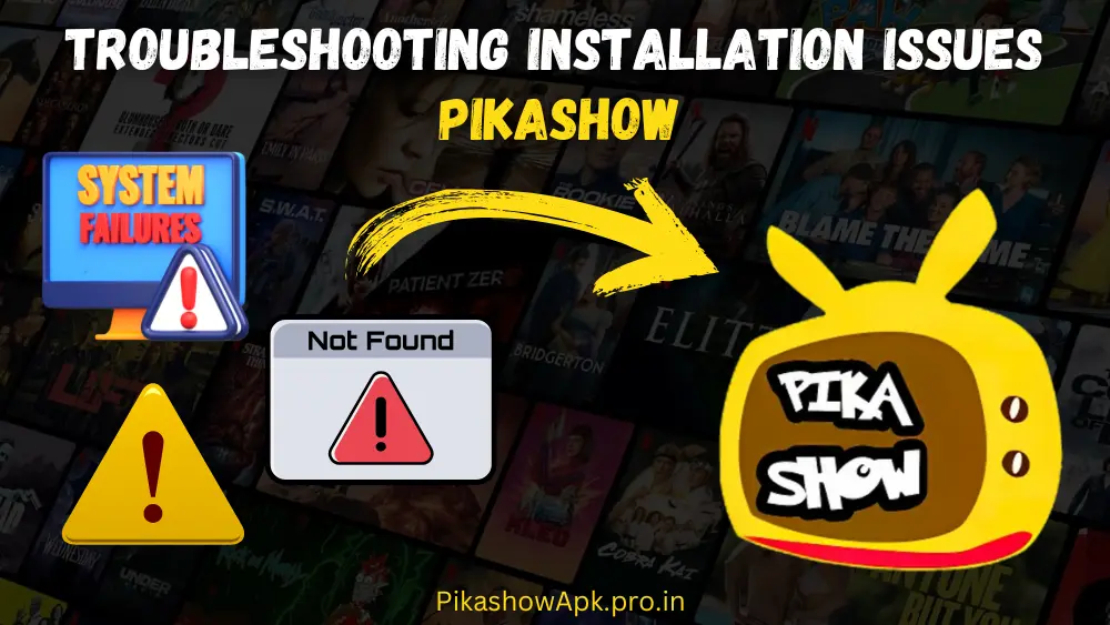 Pikashow error and issue server down pikashow